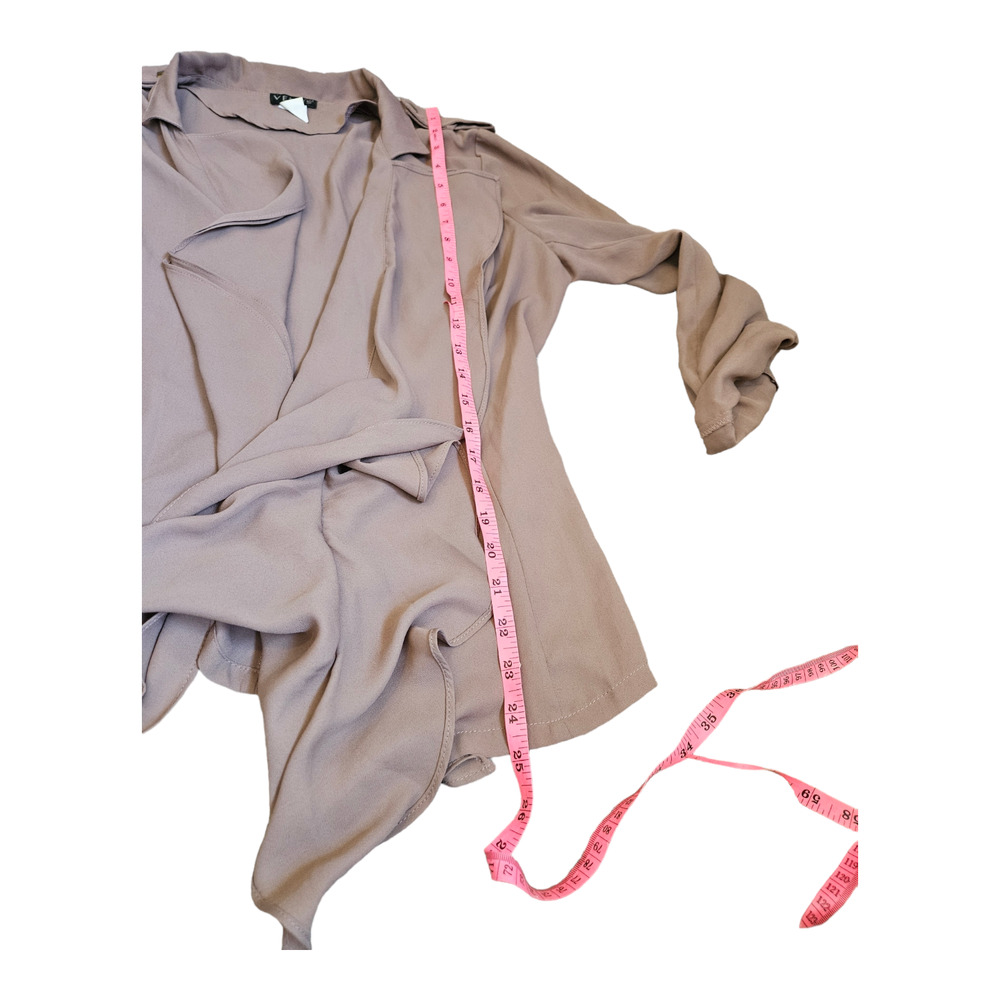 Venus Large Sheer 3/4 Sleeve Open Cardigan - Picture 7 of 8